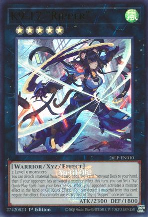 K9-17 Ripper (Emblazoned) (26LP-EN010) - Limited Pack World Championship 2026 1st Edition - Card Brawlers