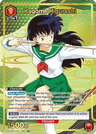 Kagome Higurashi (065) (R*) (UE23BT/IYS-1-065) - UE23BT Inuyasha Foil - Card Brawlers