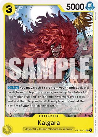 Kalgara (OP15-101) - Adventure on Kami's Island - Card Brawlers