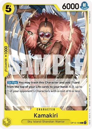 Kamakiri (OP15-100) - Adventure on Kami's Island - Card Brawlers