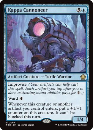 Kappa Cannoneer (FDC-064) - Commander: Foundations - Card Brawlers