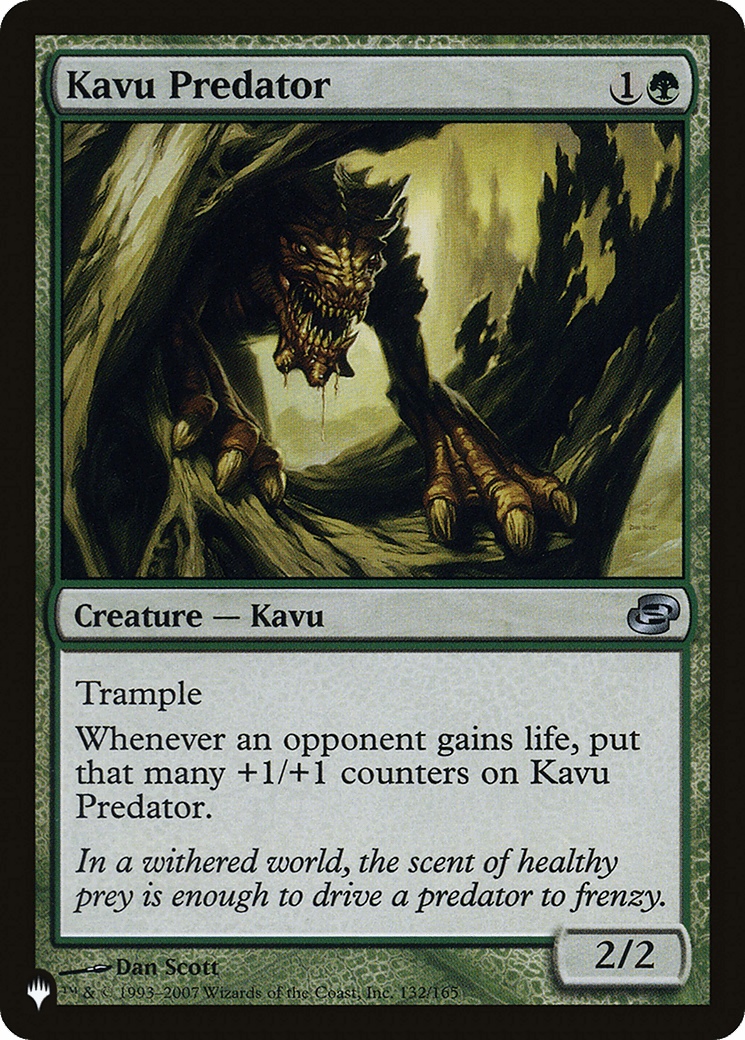 Kavu Predator [The List] - Card Brawlers