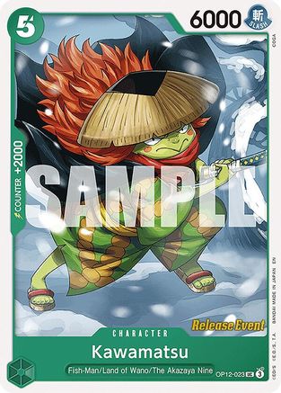 Kawamatsu (OP12-023) - Legacy of the Master Release Event Cards - Card Brawlers