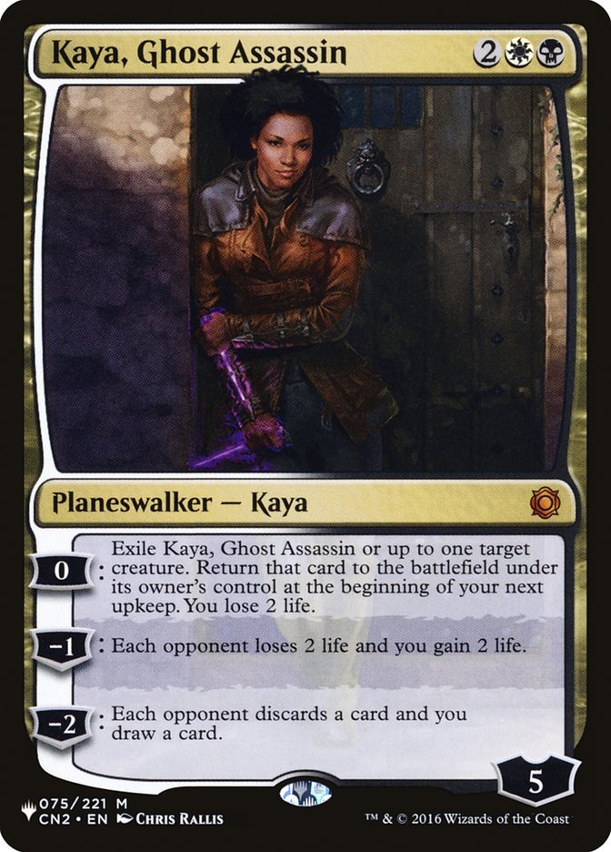 Kaya, Ghost Assassin [The List] - Card Brawlers