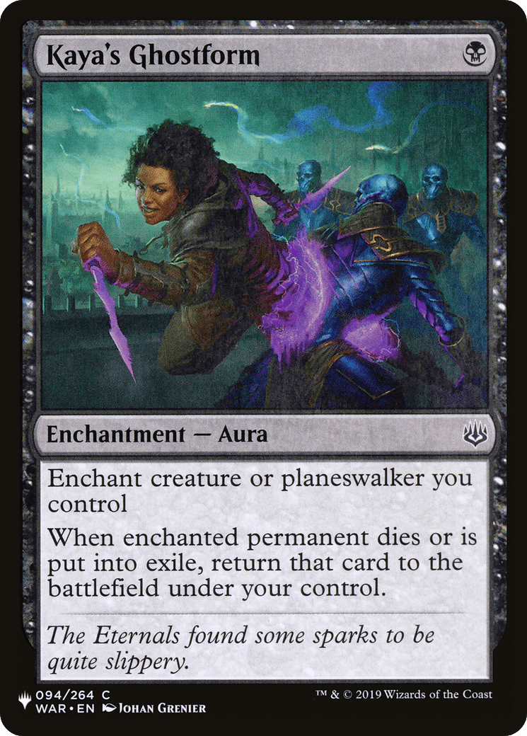 Kaya's Ghostform [The List] - Card Brawlers