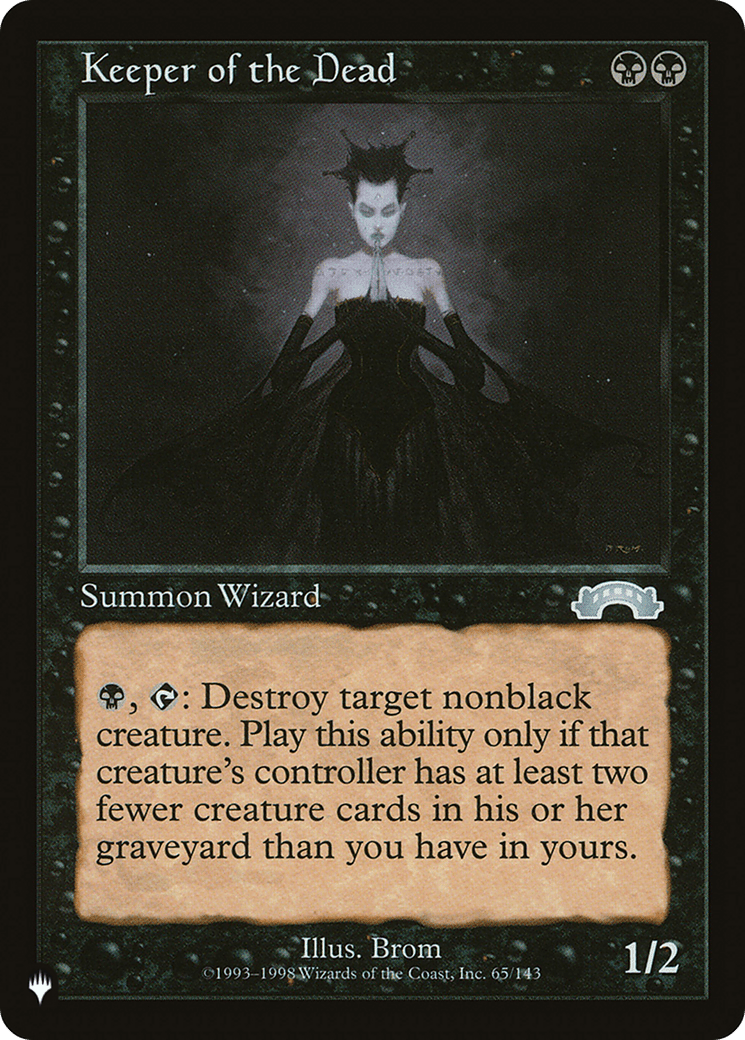 Keeper of the Dead [The List] - Card Brawlers