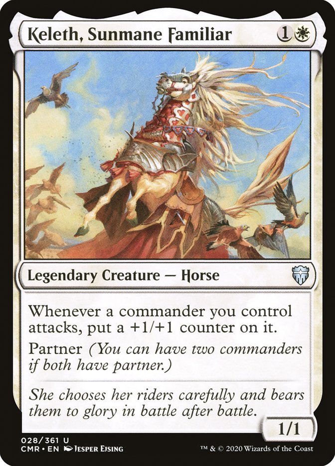 Keleth, Sunmane Familiar [Commander Legends] - Card Brawlers