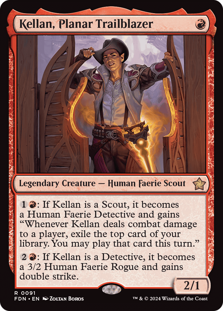 Kellan, Planar Trailblazer [Foundations] - Card Brawlers