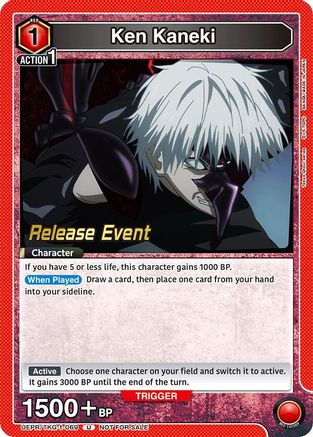 Ken Kaneki (069) (UEPR/TKG-1-069) - UE18BT Tokyo Ghoul Release Event - Card Brawlers
