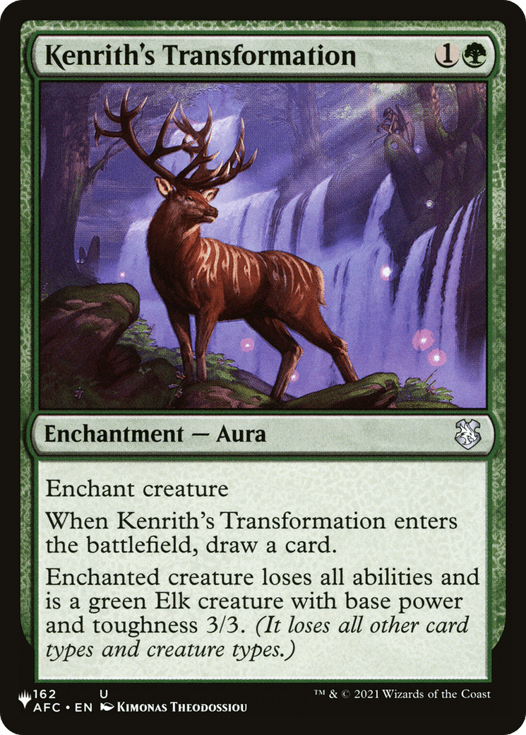 Kenrith's Transformation [The List] - Card Brawlers