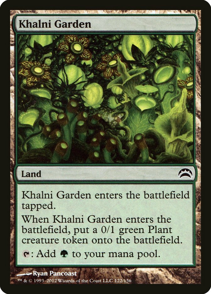 Khalni Garden [Planechase 2012] - Card Brawlers