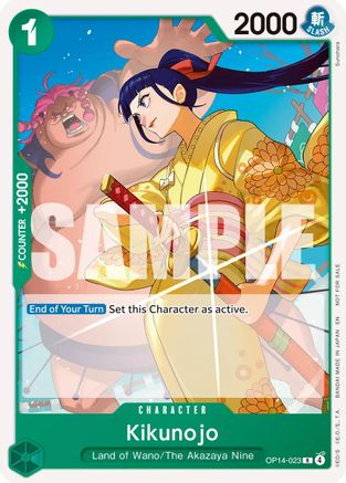 Kikunojo (Tournament Pack 2026 Vol. 3) (OP14-023) - One Piece Promotion Cards - Card Brawlers