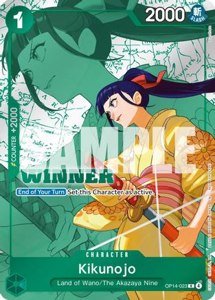Kikunojo (Winner Pack 2026 Vol. 3) (OP14-023) - One Piece Promotion Cards Foil - Card Brawlers