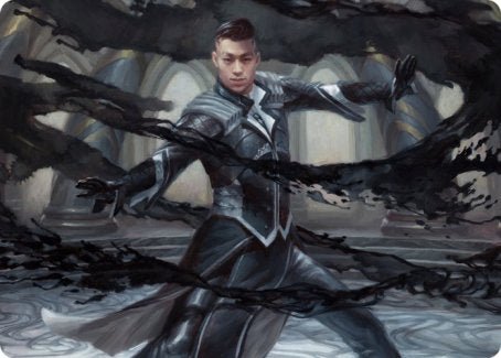 Killian, Ink Duelist Art Card [Strixhaven: School of Mages Art Series] - Card Brawlers