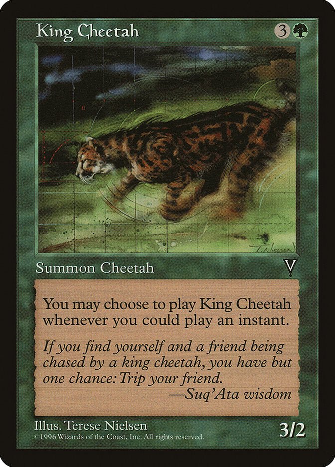 King Cheetah [Multiverse Gift Box] - Card Brawlers