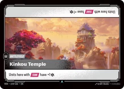 Kinkou Temple (159/166) - Vendetta - Card Brawlers