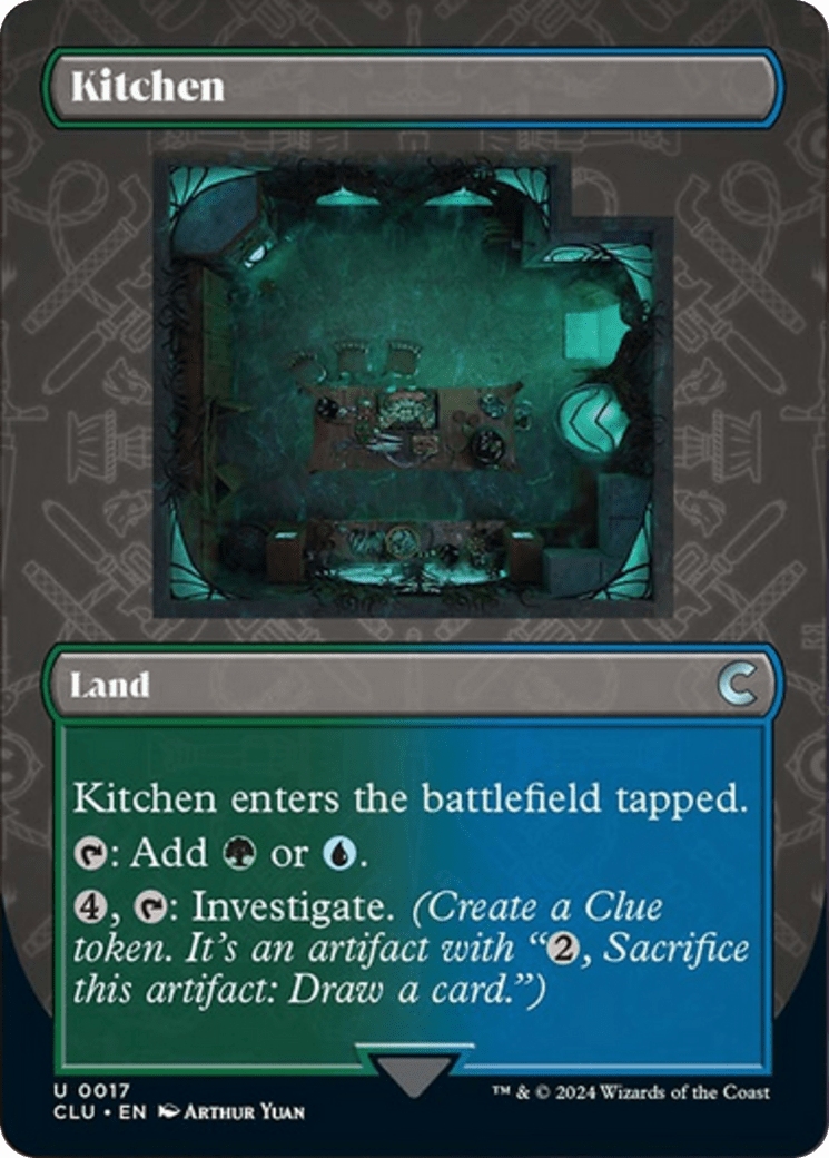 Kitchen (Borderless) [Ravnica: Clue Edition] - Card Brawlers