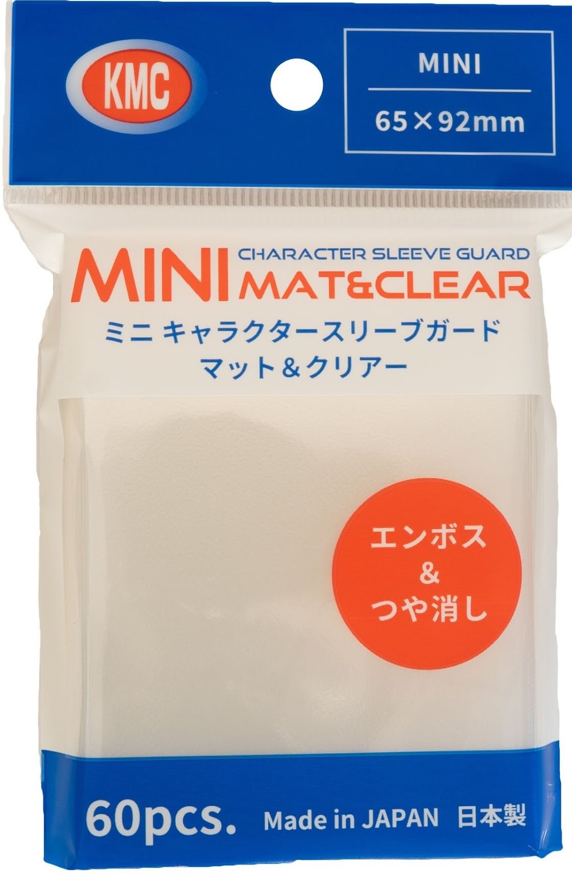 KMC MINI MAT & CLEAR CHARACTER GUARD - Card Brawlers