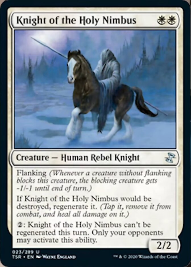 Knight of the Holy Nimbus [Time Spiral Remastered] - Card Brawlers