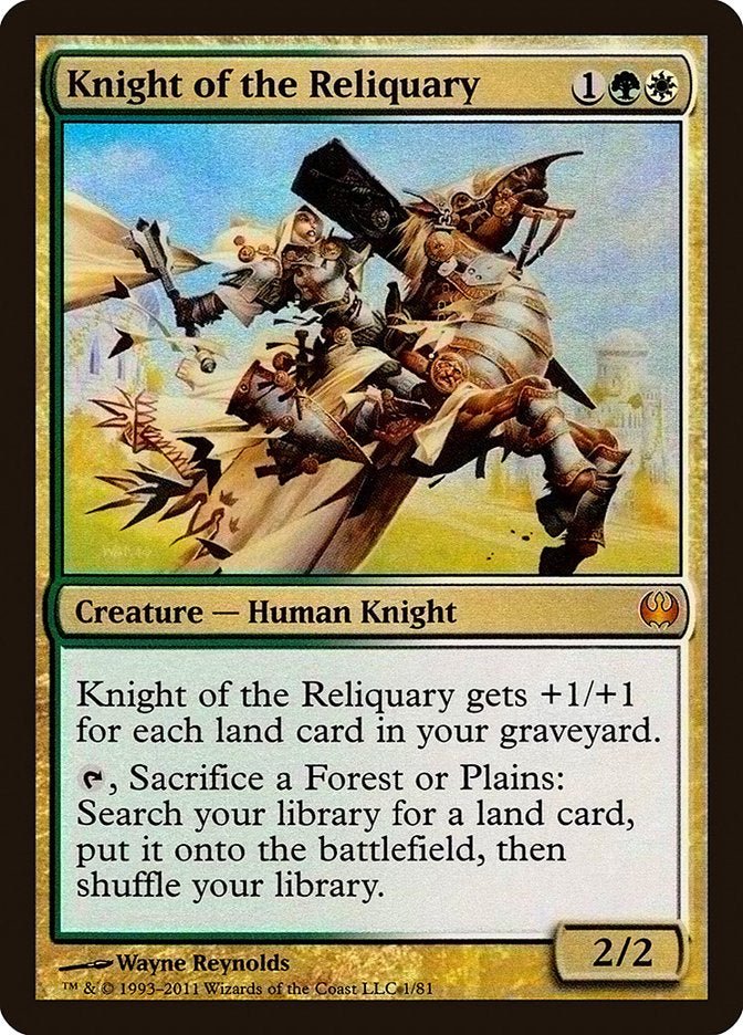 Knight of the Reliquary [Duel Decks: Knights vs. Dragons] - Card Brawlers