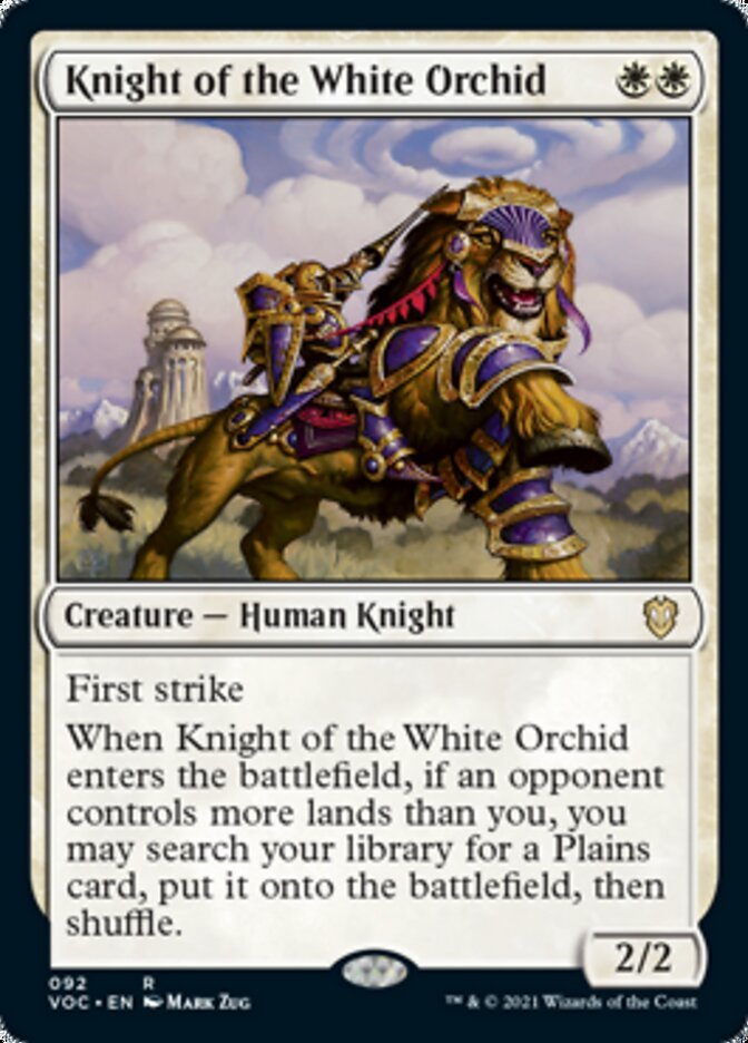 Knight of the White Orchid [Innistrad: Crimson Vow Commander] - Card Brawlers