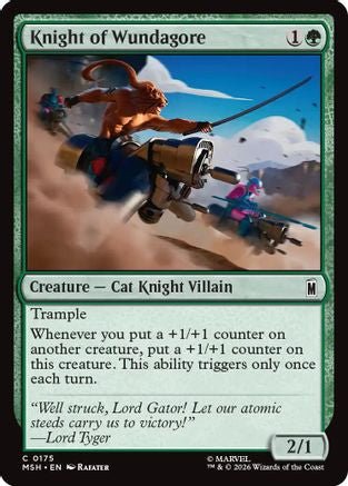 Knight of Wundagore (MSH-175) - Marvel Super Heroes Foil - Card Brawlers