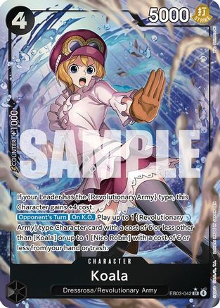 Koala (Alternate Art) (EB03-042) - Extra Booster: One Piece Heroines Edition Foil - Card Brawlers