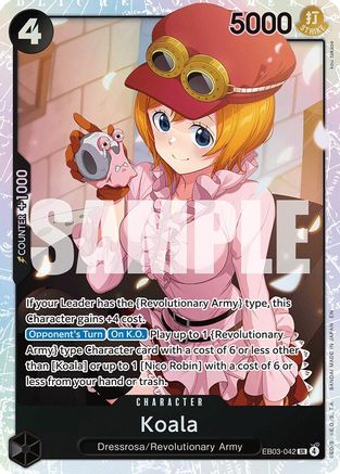 Koala (EB03-042) - Extra Booster: One Piece Heroines Edition Foil - Card Brawlers