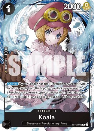 Koala (Welcome Pack 2026 Vol.1) (OP12-086) - One Piece Promotion Cards - Card Brawlers