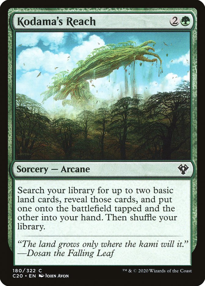 Kodama's Reach [Commander 2020] - Card Brawlers