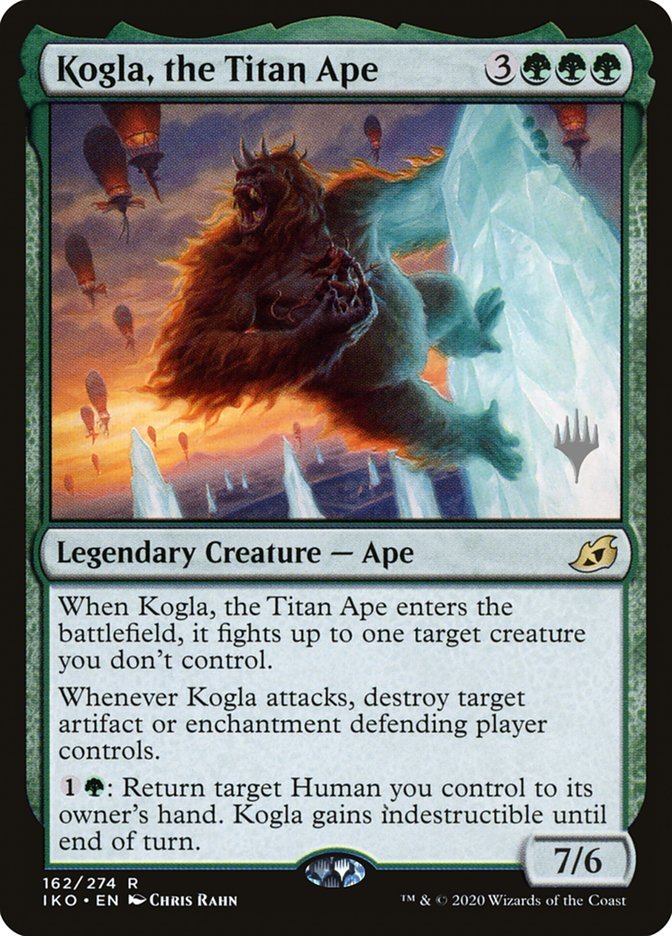 Kogla, the Titan Ape (Promo Pack) [Ikoria: Lair of Behemoths Promos] - Card Brawlers