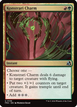 Konstrari Charm (FRA-138) - Reality Fracture - Card Brawlers