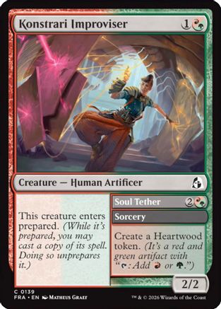 Konstrari Improviser (FRA-139) - Reality Fracture - Card Brawlers