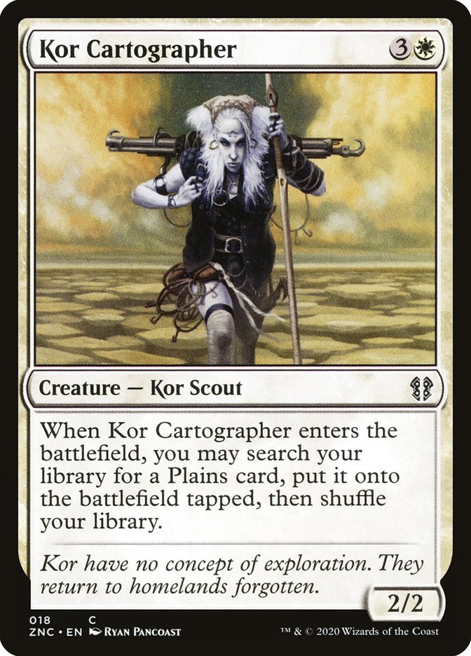 Kor Cartographer [Zendikar Rising Commander] - Card Brawlers