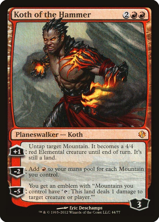 Koth of the Hammer [Duel Decks: Venser vs. Koth] - Card Brawlers