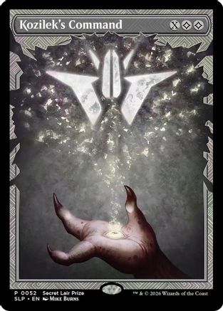 Kozilek's Command (SLP-052) - Secret Lair Showdown - Card Brawlers