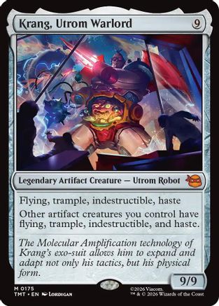 Krang, Utrom Warlord (TMT-175) - Teenage Mutant Ninja Turtles - Card Brawlers