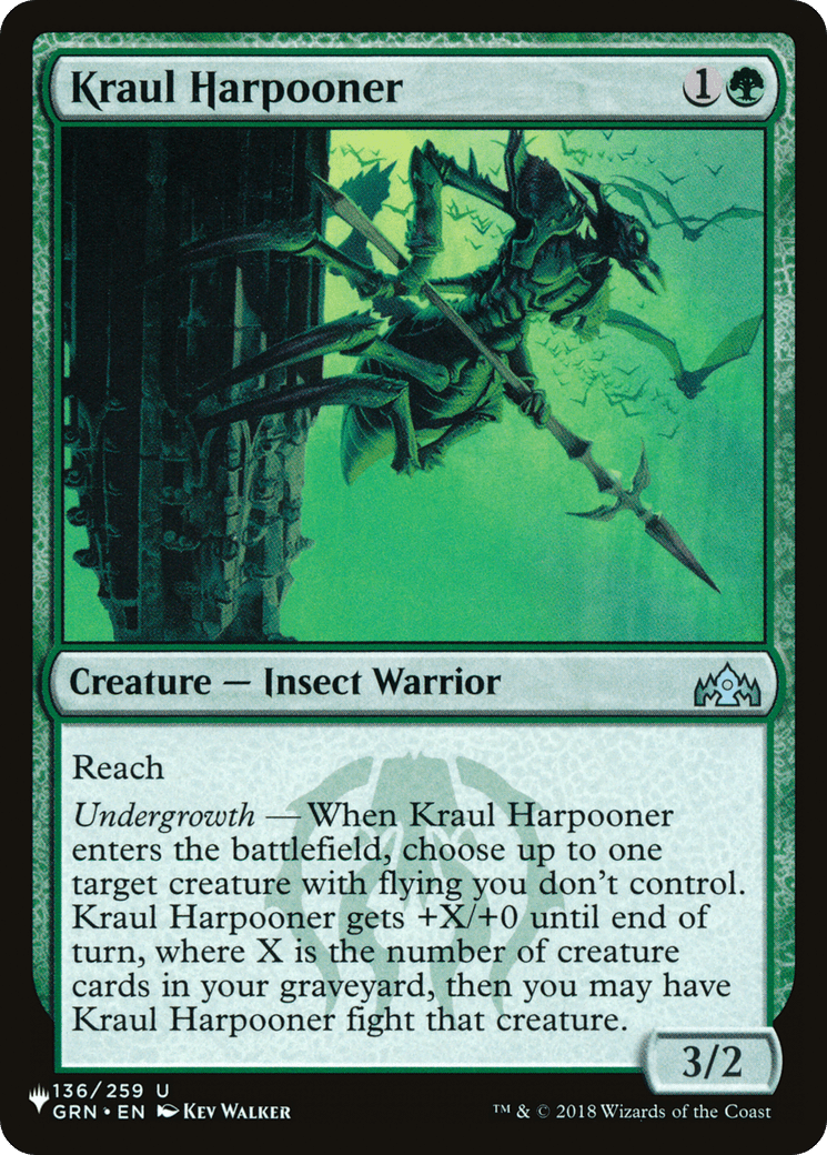 Kraul Harpooner [The List] - Card Brawlers
