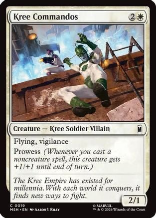 Kree Commandos (MSH-019) - Marvel Super Heroes - Card Brawlers