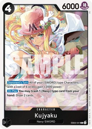 Kujyaku (EB03-041) - Extra Booster: One Piece Heroines Edition Foil - Card Brawlers
