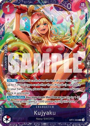 Kujyaku (Treasure Cup August 2025) (OP11-004) - One Piece Promotion Cards Foil - Card Brawlers