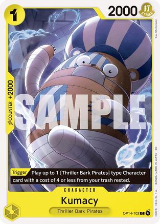 Kumacy (OP14-102) - The Azure Sea's Seven - Card Brawlers