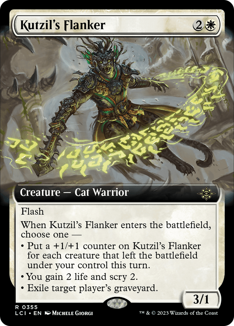 Kutzil's Flanker (Extended Art) [The Lost Caverns of Ixalan] - Card Brawlers