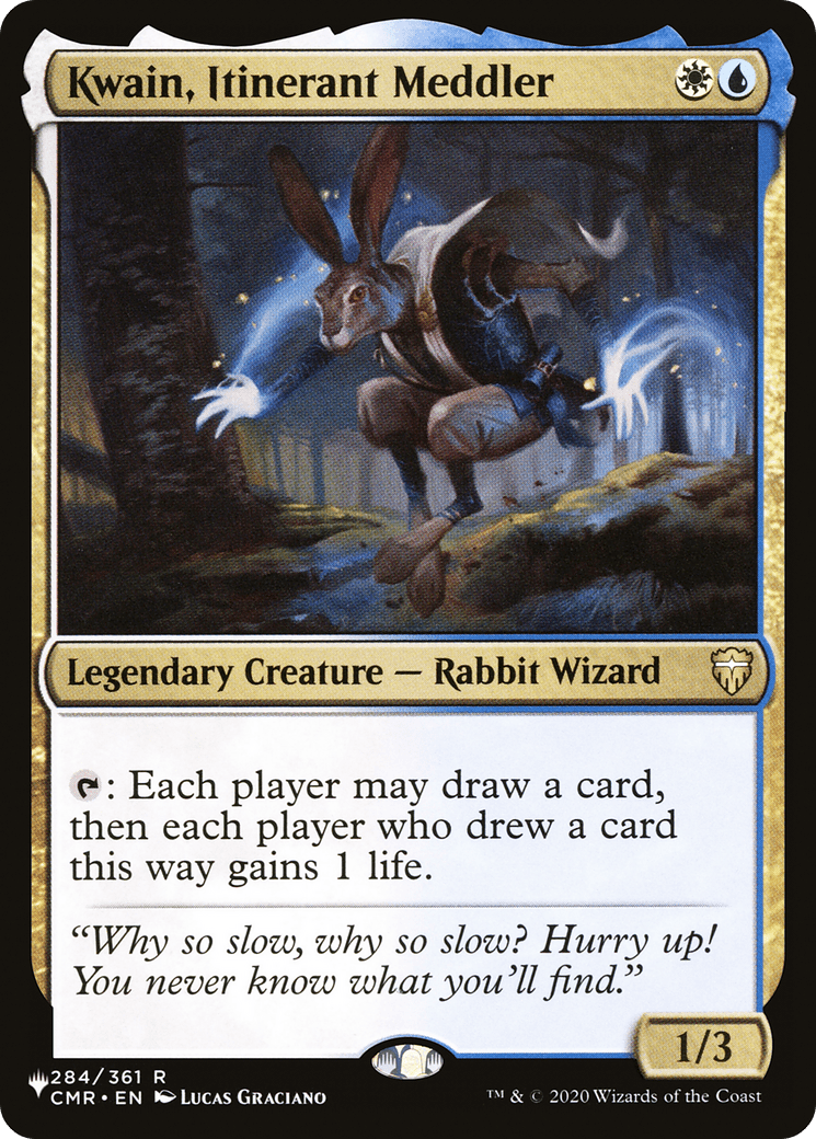 Kwain, Itinerant Meddler [The List] - Card Brawlers