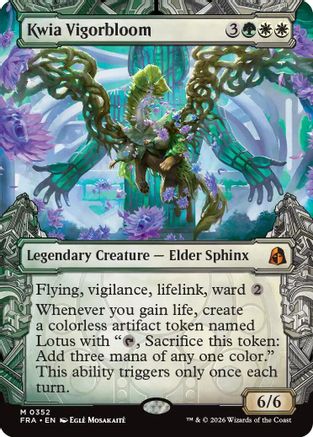 Kwia Vigorbloom (Showcase) (0352) (FRA-352) - Reality Fracture - Card Brawlers