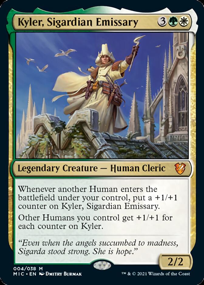 Kyler, Sigardian Emissary [Innistrad: Midnight Hunt Commander] - Card Brawlers