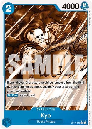 Kyo (Pandaman Art) (OP17-045) - The World's Strongest Warriors - Card Brawlers