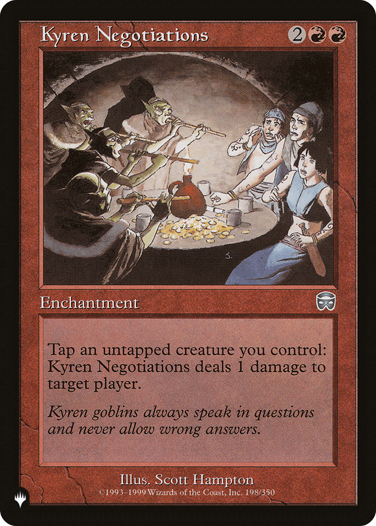 Kyren Negotiations [The List] - Card Brawlers