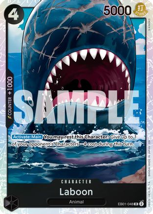 Laboon (Reprint) (EB01-048) - Premium Booster -The Best- Vol. 2 Foil - Card Brawlers
