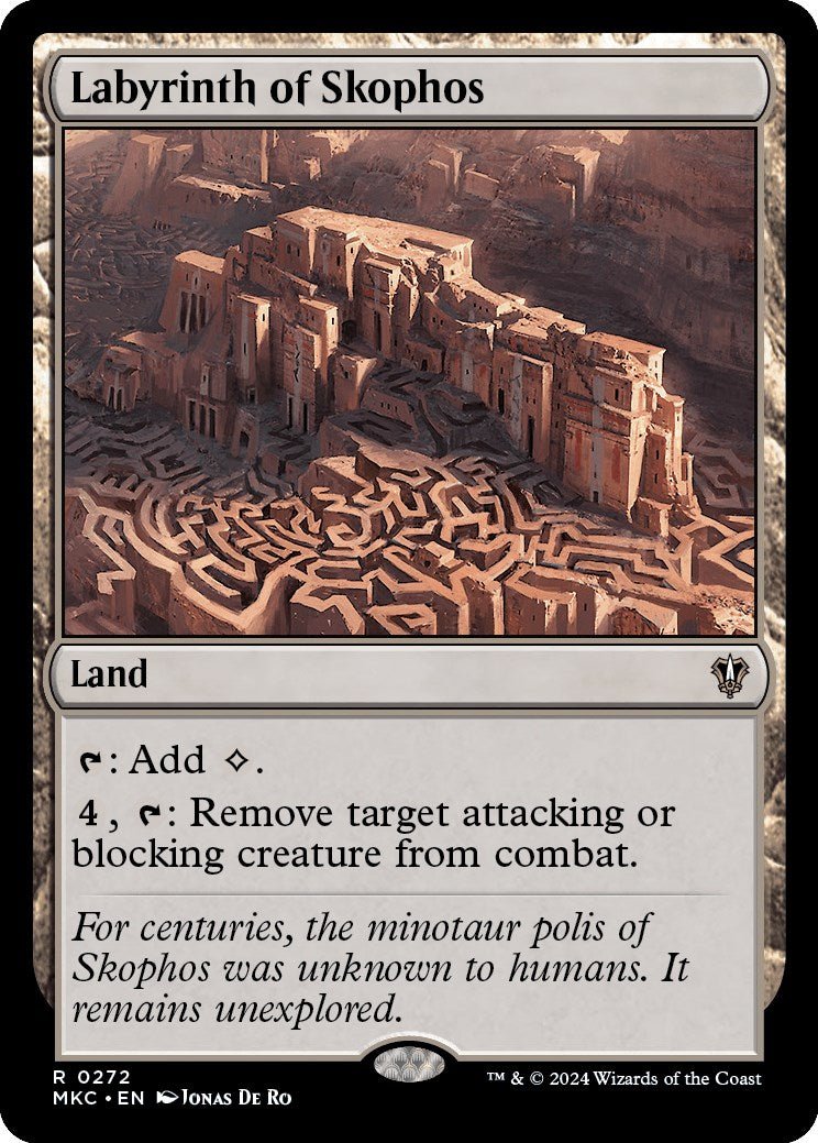 Labyrinth of Skophos [Murders at Karlov Manor Commander] - Card Brawlers